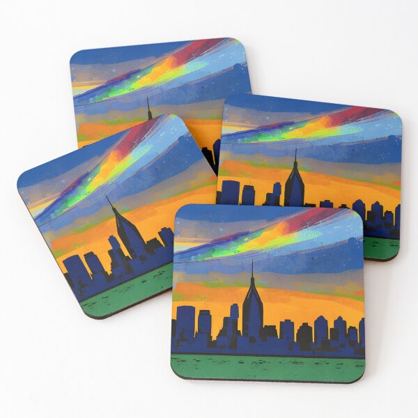 Item preview, Skyline in the style of famous art No. 84 designed and sold by CRAFTER-MEDIA.