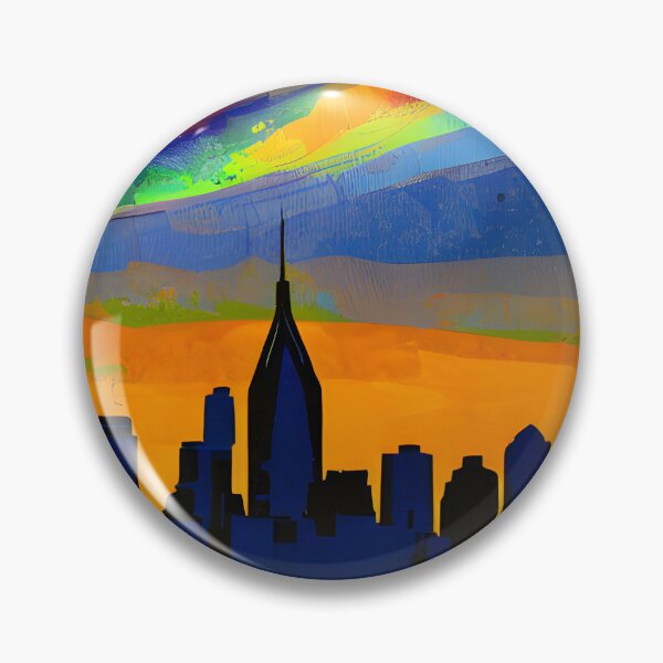 Artikelvorschau, Skyline im Stil berühmter Kunst. entworfen und verkauft von CRAFTER-MEDIA.