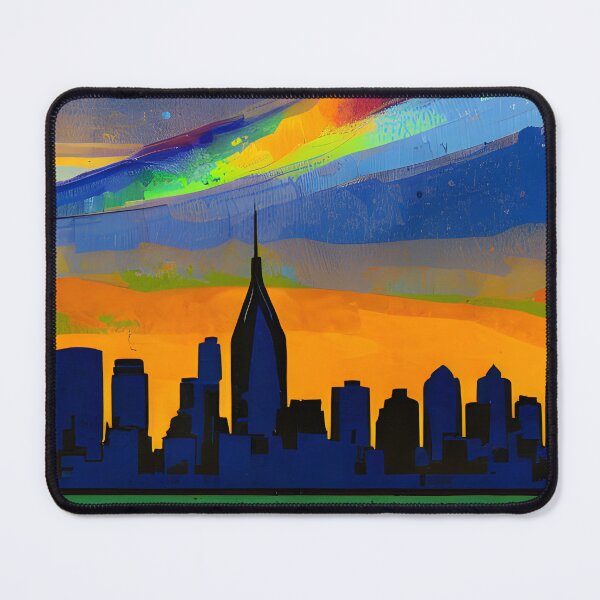 Item preview, Skyline in the style of famous art No. 84 designed and sold by CRAFTER-MEDIA.