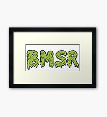 Black Moth Framed Print