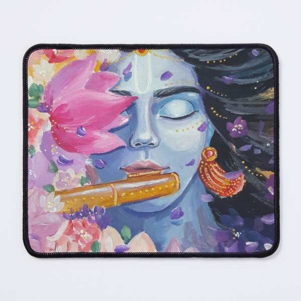 Item preview, lord krishna painting god manifestaion designed and sold by Anavrisss.