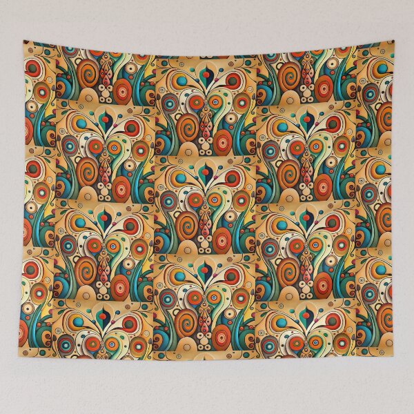 Item preview, A painting of a butterfly with many different colours designed and sold by Hillol Bora.