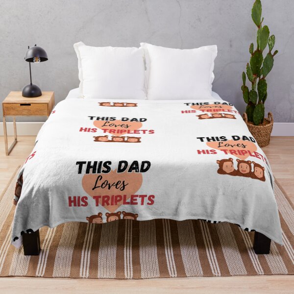 Item preview, This dad loves his triplets designed and sold by Shenuka93.