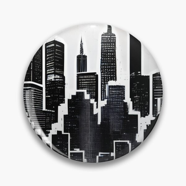 Item preview, Skyline in the style of famous art No. 83 designed and sold by CRAFTER-MEDIA.