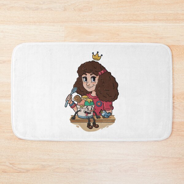 Item preview, Ice cream queen |  White background designed and sold by DicDoc.