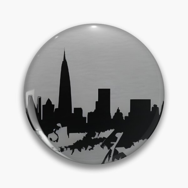 Item preview, Skyline in the style of famous art No. 82 designed and sold by CRAFTER-MEDIA.