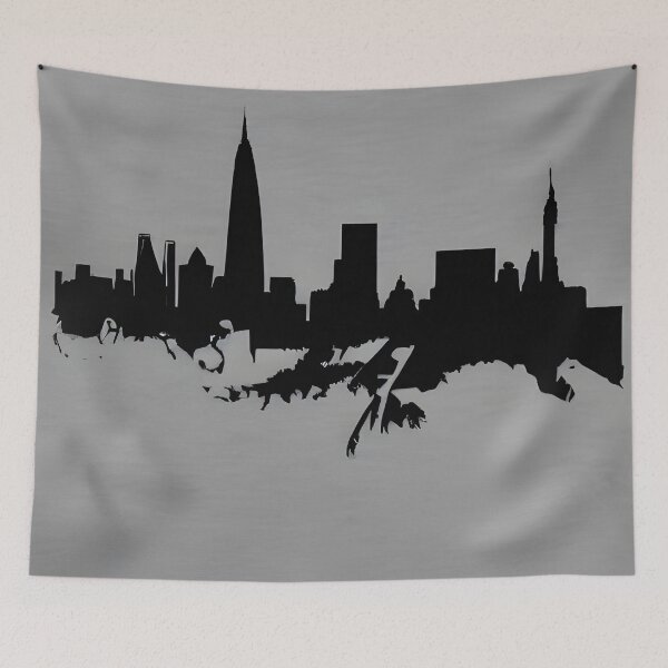 Item preview, Skyline in the style of famous art No. 82 designed and sold by CRAFTER-MEDIA.