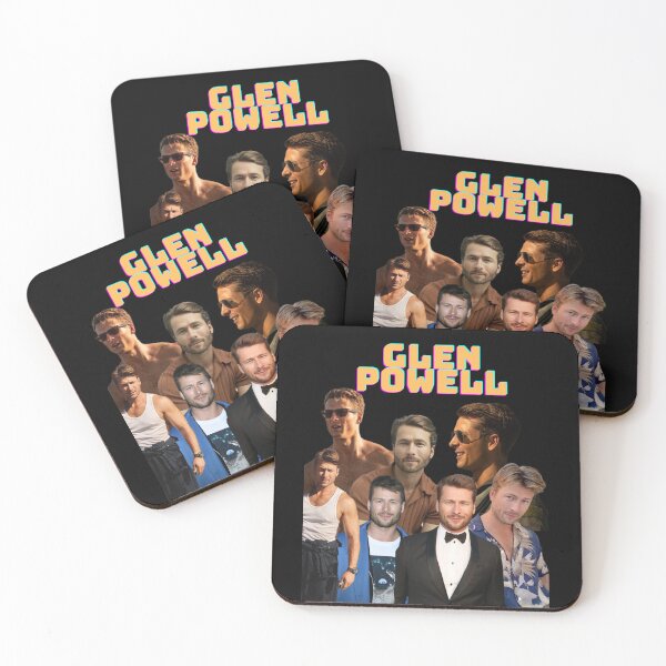 Item preview, glen powell collage designed and sold by LannisterOnMars.