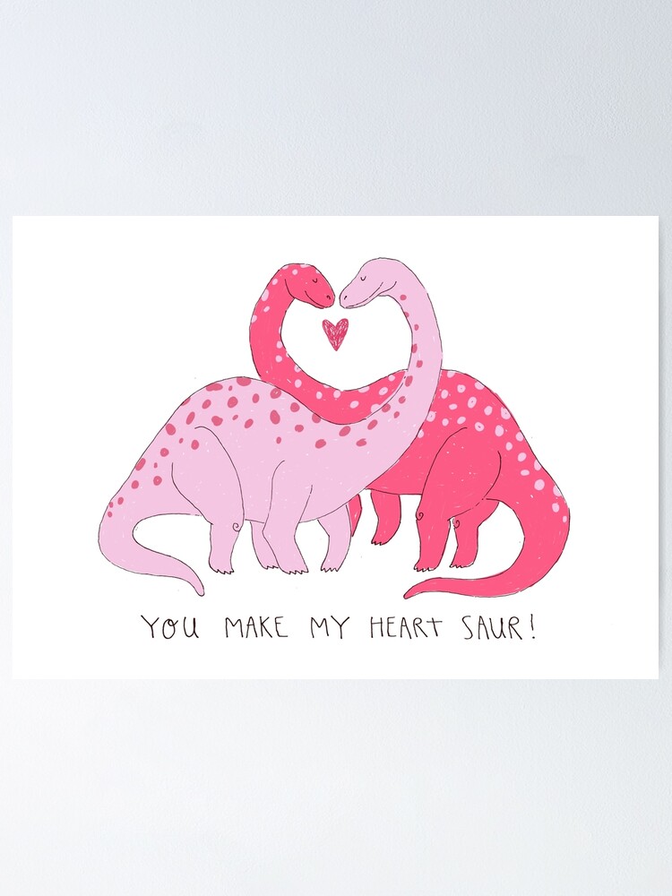 You're Roaresome Dinosaur Valentine's Day Cards