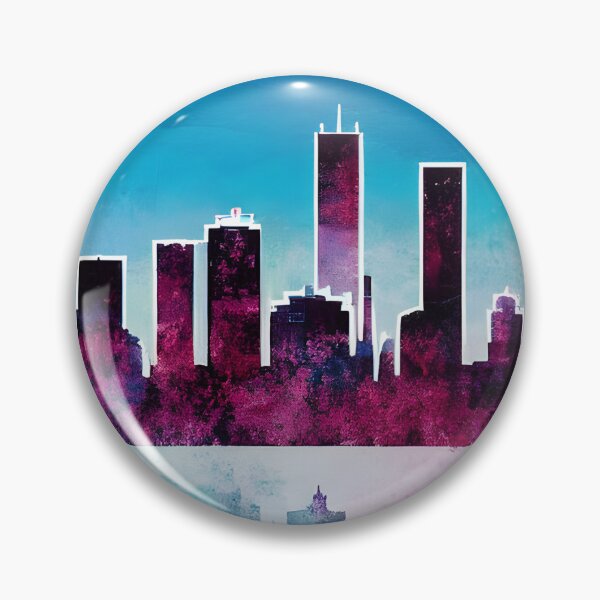 Item preview, Skyline in the style of famous art No. 81 designed and sold by CRAFTER-MEDIA.
