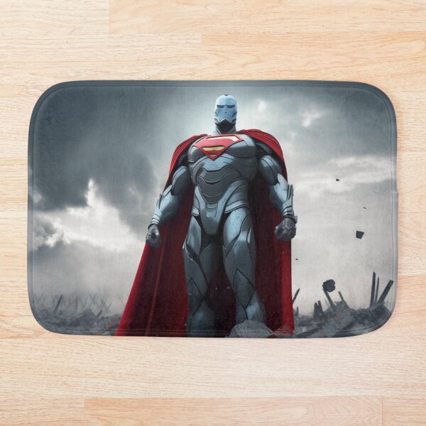 Item preview, Superhero robot in a destroyed world designed and sold by UndergroundLabX.
