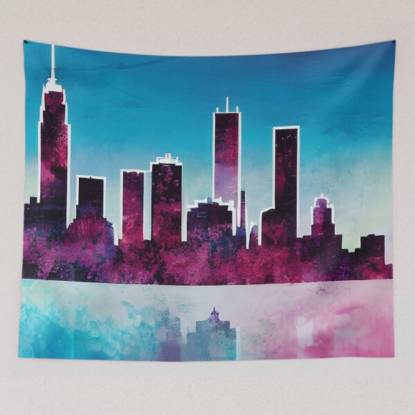 Item preview, Skyline in the style of famous art No. 81 designed and sold by CRAFTER-MEDIA.
