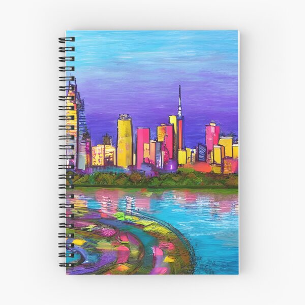 Item preview, Skyline in the style of famous art No. 79 designed and sold by CRAFTER-MEDIA.