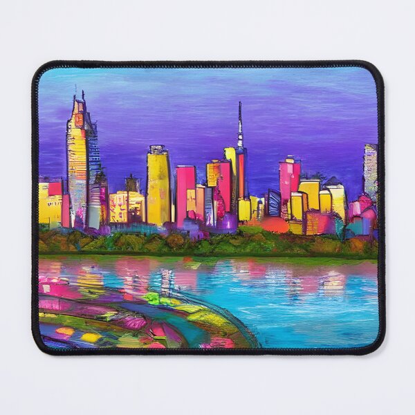 Item preview, Skyline in the style of famous art No. 79 designed and sold by CRAFTER-MEDIA.