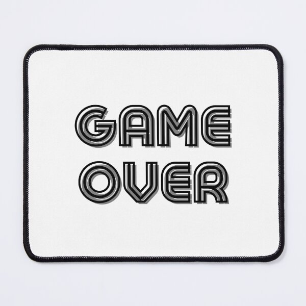 Item preview, game over designed and sold by alionakaluta.