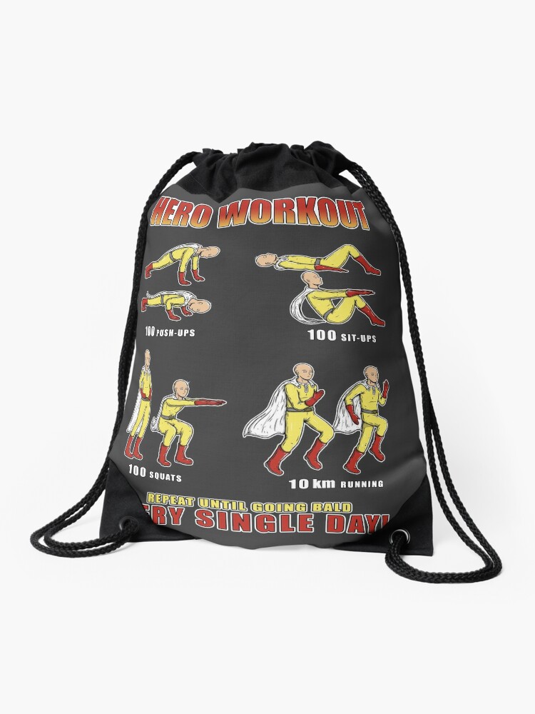 drawstring workout bag