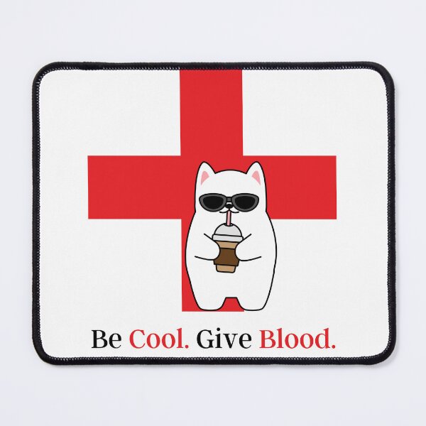 Item preview, Be Cool Give Blood - Save Lives Donation designed and sold by DzynLand.