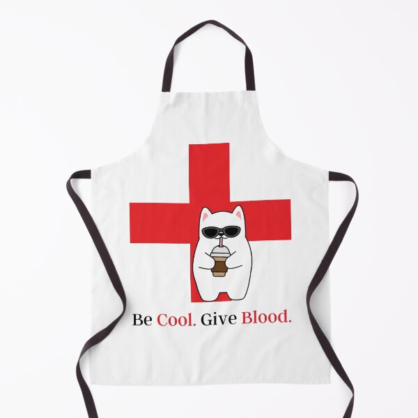 Item preview, Be Cool Give Blood - Save Lives Donation designed and sold by DzynLand.