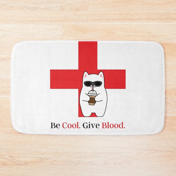 Item preview, Be Cool Give Blood - Save Lives Donation designed and sold by DzynLand.