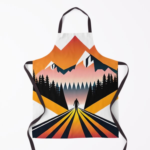 Item preview, An Epic Journey - A Stunning Illustration of a Man in the Middle of the Road designed and sold by GalihDA.