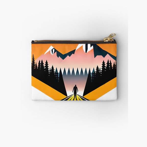 Item preview, An Epic Journey - A Stunning Illustration of a Man in the Middle of the Road designed and sold by GalihDA.
