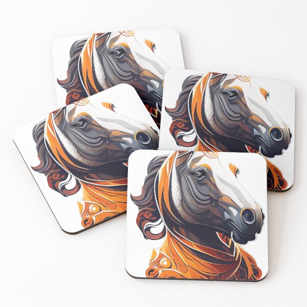 Item preview, Horse head with fire flames designed and sold by Sanan Israyilli.