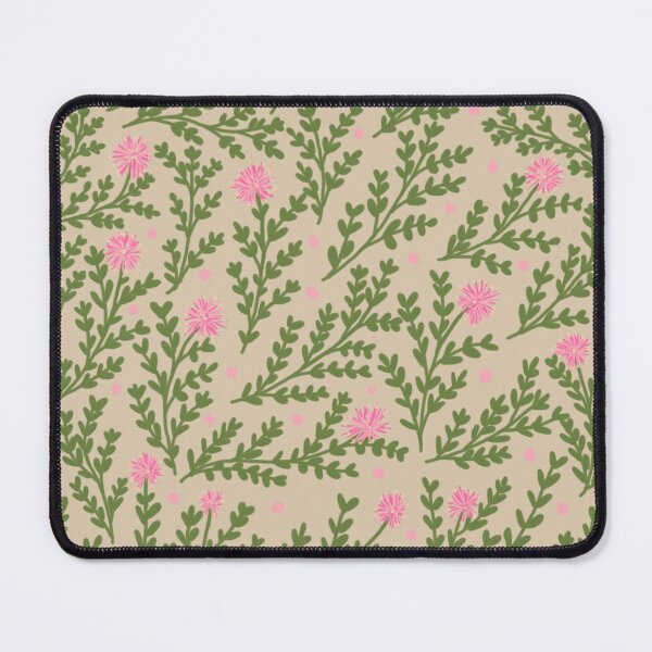 Item preview, Mimosa digital pattern with beige backround. designed and sold by FlowerGirlinHat.