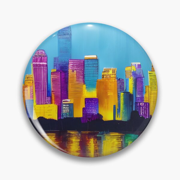 Artikelvorschau, Skyline im Stil berühmter Kunst. entworfen und verkauft von CRAFTER-MEDIA.
