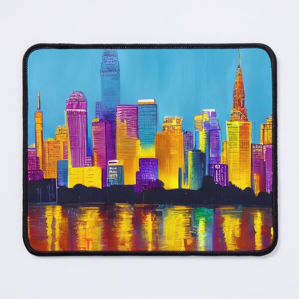 Item preview, Skyline in the style of famous art No. 75 designed and sold by CRAFTER-MEDIA.