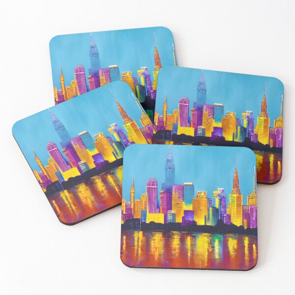 Item preview, Skyline in the style of famous art No. 75 designed and sold by CRAFTER-MEDIA.