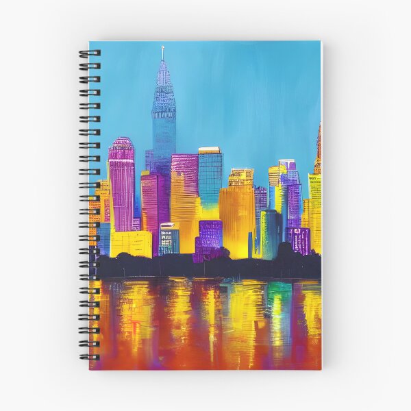 Item preview, Skyline in the style of famous art No. 75 designed and sold by CRAFTER-MEDIA.