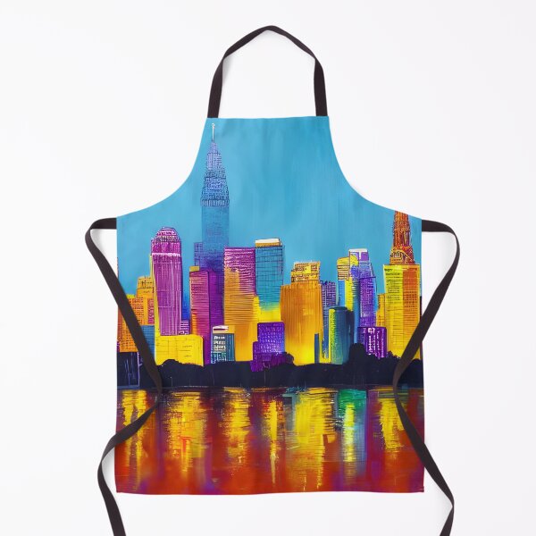 Item preview, Skyline in the style of famous art No. 75 designed and sold by CRAFTER-MEDIA.