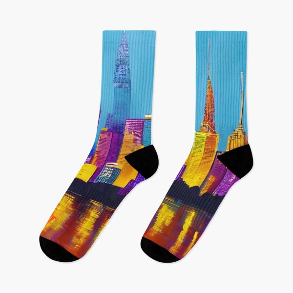 Item preview, Skyline in the style of famous art No. 75 designed and sold by CRAFTER-MEDIA.