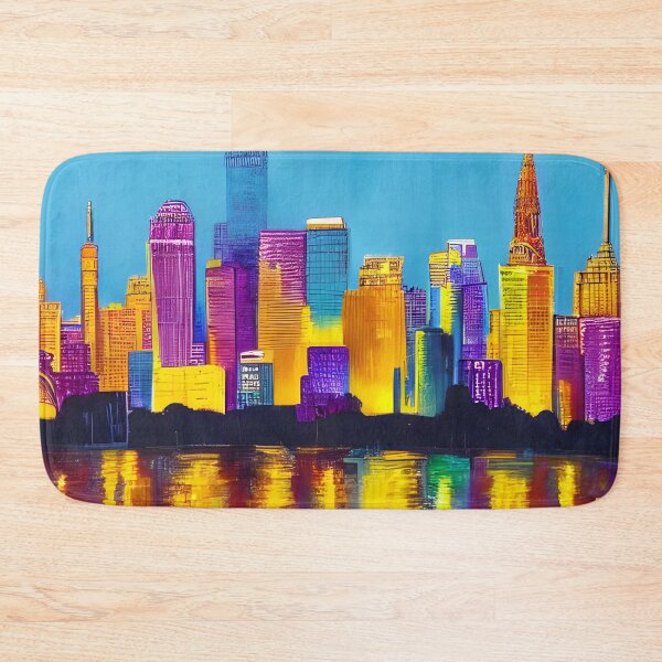 Item preview, Skyline in the style of famous art No. 75 designed and sold by CRAFTER-MEDIA.