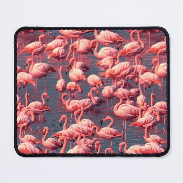 Item preview, flamingos in Water Detailed Pattern designed and sold by Leo Rolph.