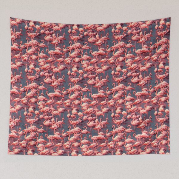Item preview, flamingos in Water Detailed Pattern designed and sold by Leo Rolph.