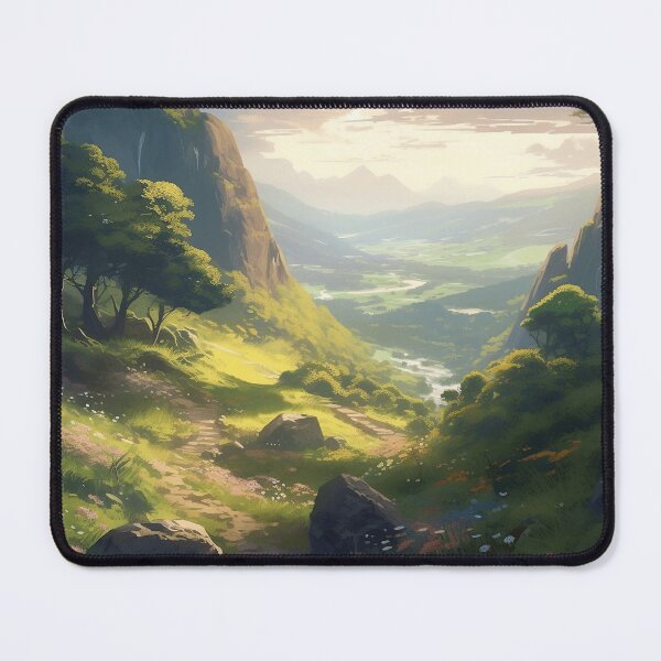 Item preview, Anime ghibly landscape nature designed and sold by LJaco.