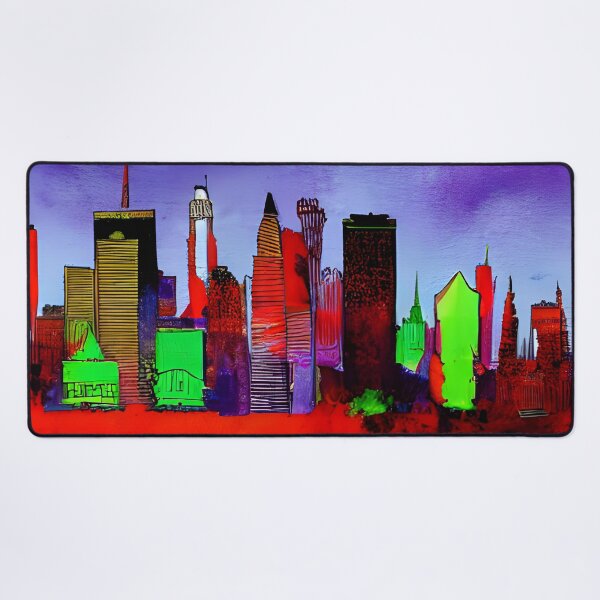 Item preview, Skyline in the style of famous art No. 74 designed and sold by CRAFTER-MEDIA.