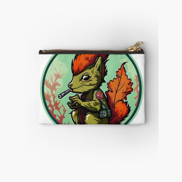 Item preview,  cute high Squirrel smoking weed designed and sold by futuresimo04.