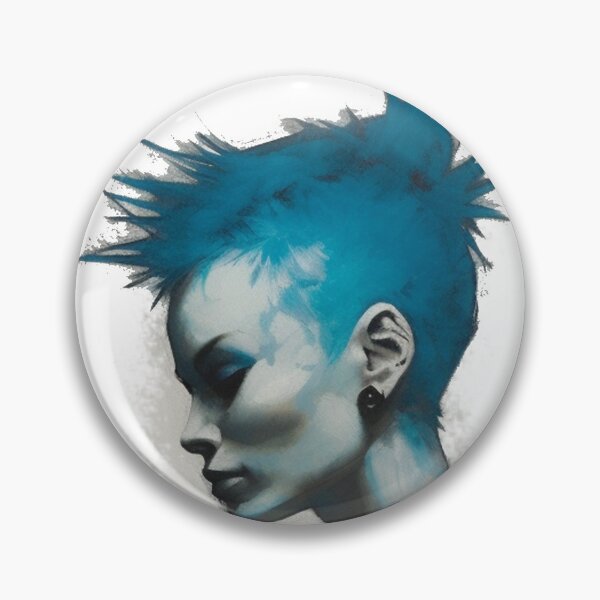 Aperçu de l'œuvre Fille punk rock créée et vendue par SlackerThreads.