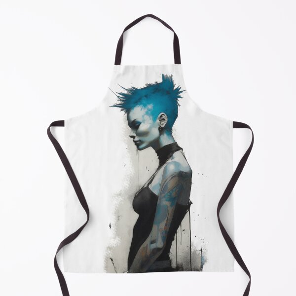 Aperçu de l'œuvre Fille punk rock créée et vendue par SlackerThreads.