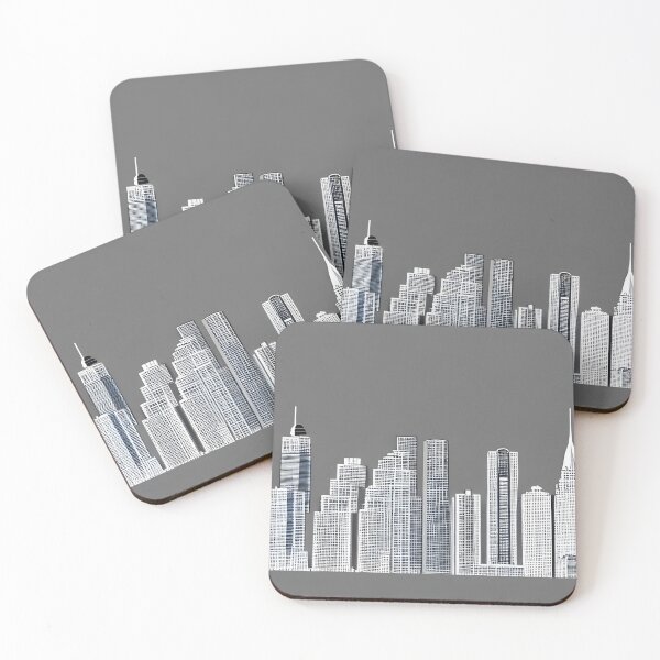 Item preview, Skyline in the style of famous art No. 73 designed and sold by CRAFTER-MEDIA.