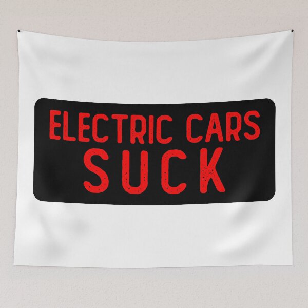 Item preview, Electric Cars Suck Funny Car designed and sold by Sour Soul.