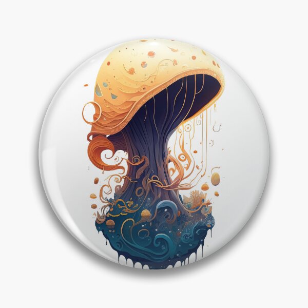 Item preview, a mushroom in the form of an explosion designed and sold by Sanan Israyilli.