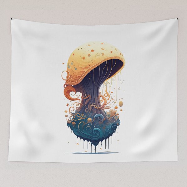 Item preview, a mushroom in the form of an explosion designed and sold by Sanan Israyilli.