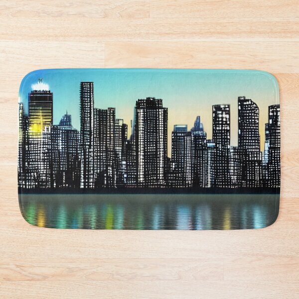 Item preview, Skyline in the style of famous art No. 71 designed and sold by CRAFTER-MEDIA.