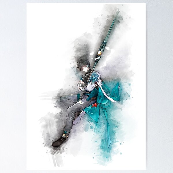 Honkai Star Rail Manga Anime Poster Wall Art dan Heng -  UK