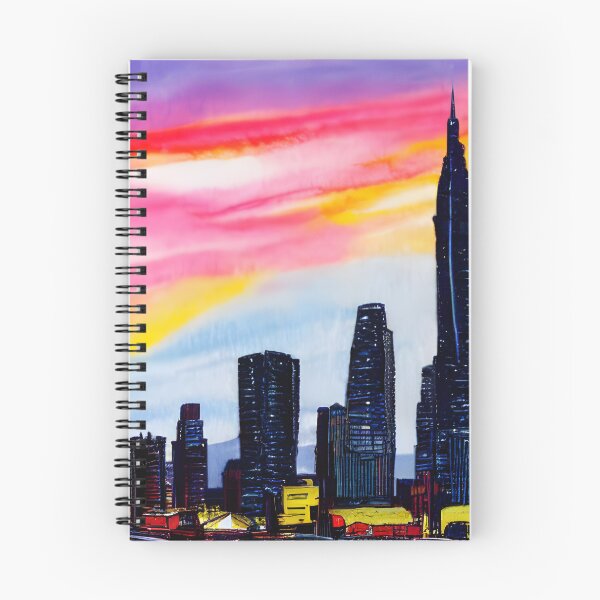 Item preview, Skyline in the style of famous art No. 69 designed and sold by CRAFTER-MEDIA.
