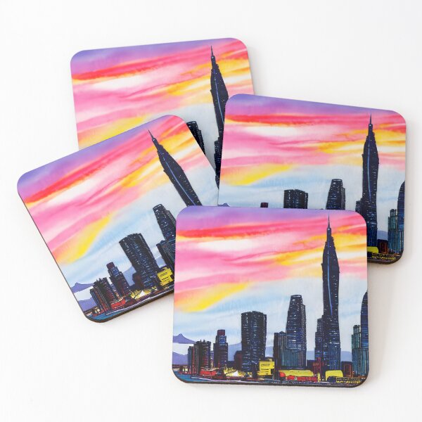 Item preview, Skyline in the style of famous art No. 69 designed and sold by CRAFTER-MEDIA.