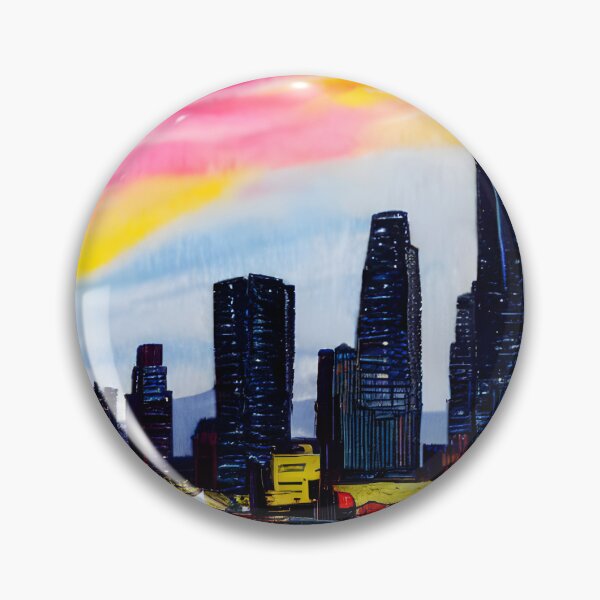 Artikelvorschau, Skyline im Stil berühmter Kunst. entworfen und verkauft von CRAFTER-MEDIA.